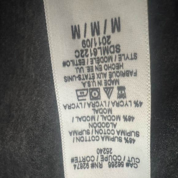 NWT Splendid Charcoal Long Sleeve chic cowlneck  Dress Medium - Picture 10 of 13